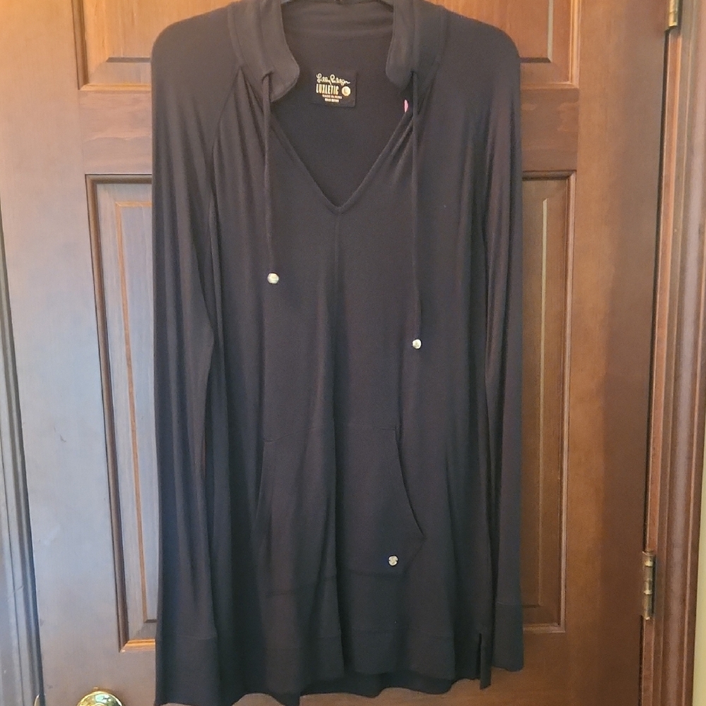 Lilly Pulitzer Black Long Sleeve Top